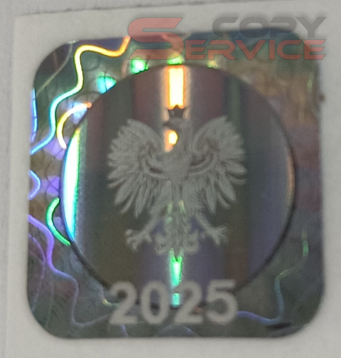 Hologram przedłużający ważność legitymacji Hologram przedłużający ważność legitymacji